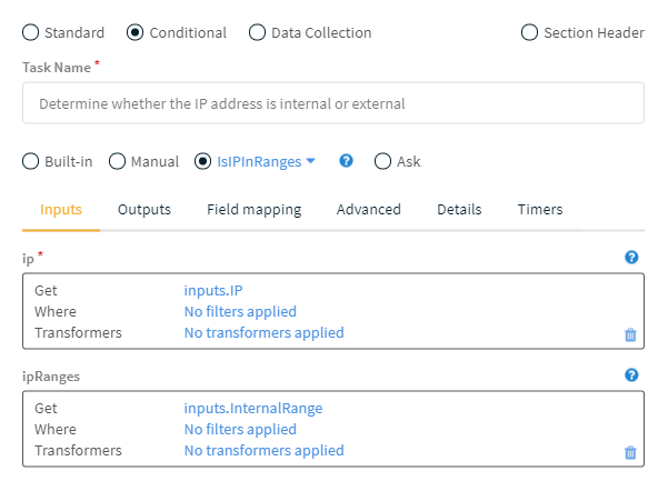 Conditional Automation