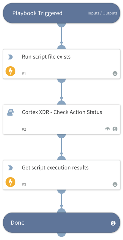 Cortex XDR - check file existence