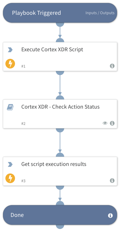 Cortex XDR - Run script